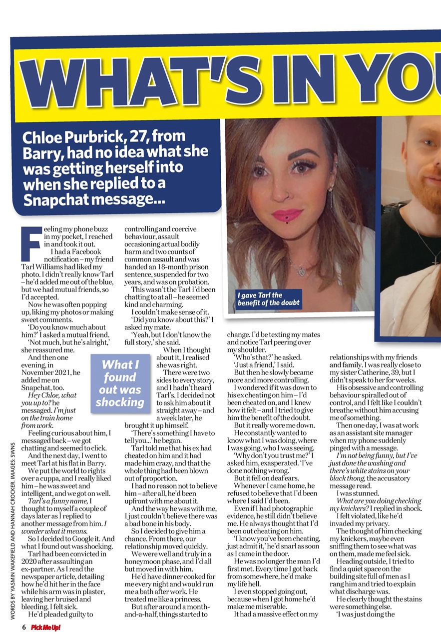 Pick Me Up Preview Pages