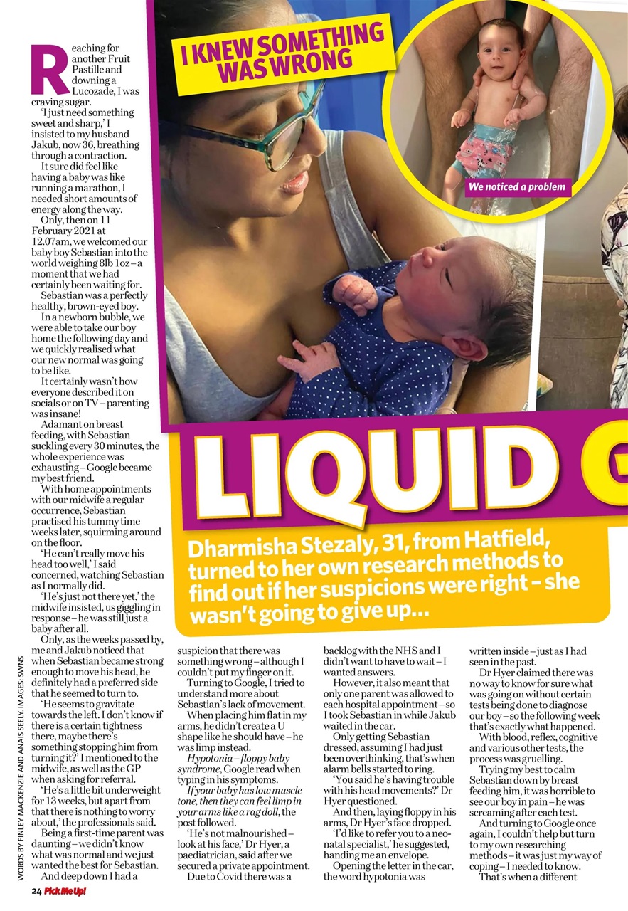 Pick Me Up Preview Pages