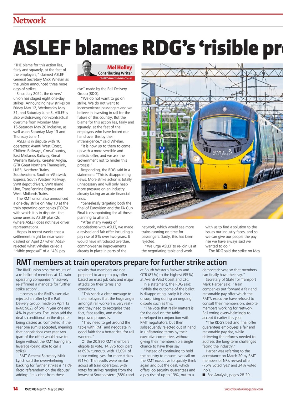 Rail Preview Pages