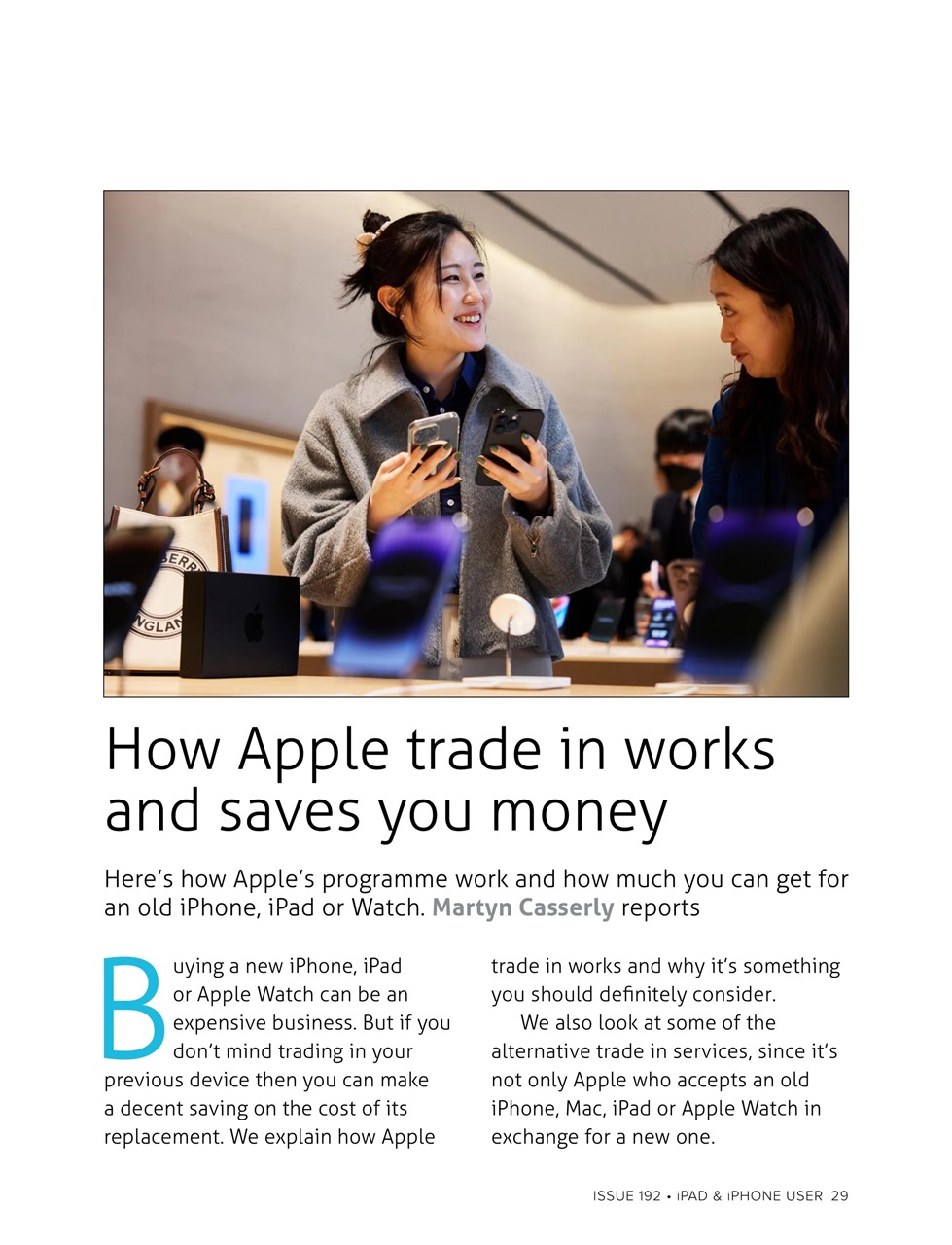 iPad and iPhone User Preview Pages