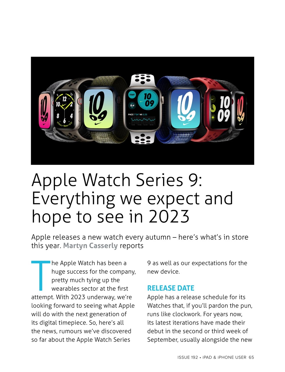 iPad and iPhone User Preview Pages