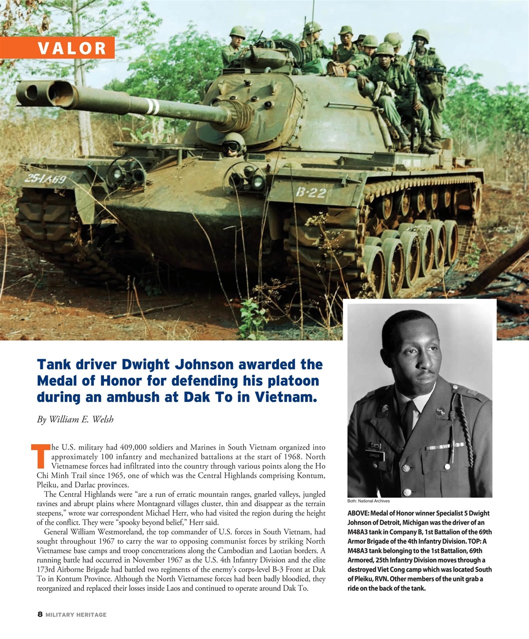 Military Heritage Preview Pages