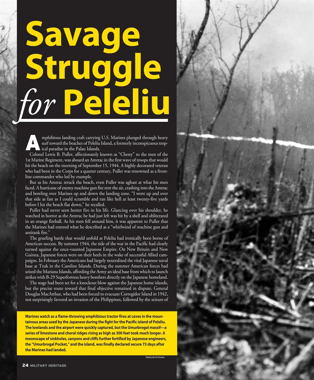 Military Heritage Preview Pages