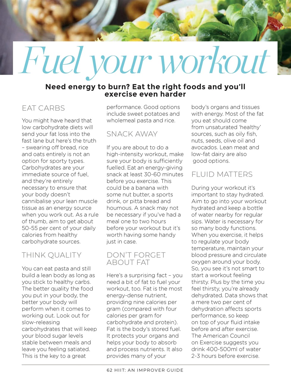 Women’s Fitness Guides Preview Pages