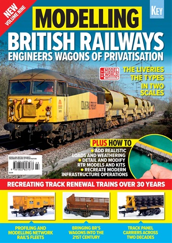 Hornby Magazine issue Modelling BR Engineers' Wagons of Privatisation