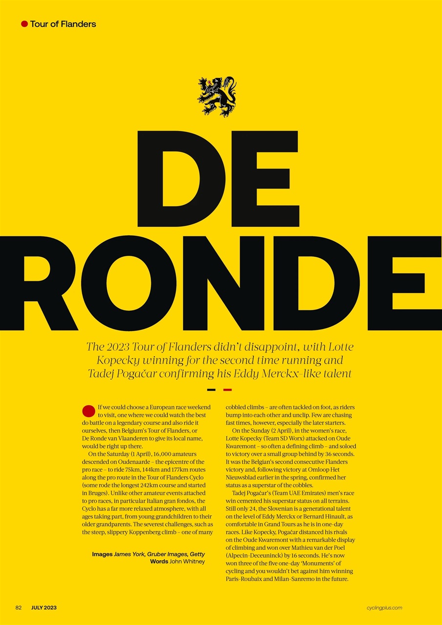 Cycling Plus Preview Pages