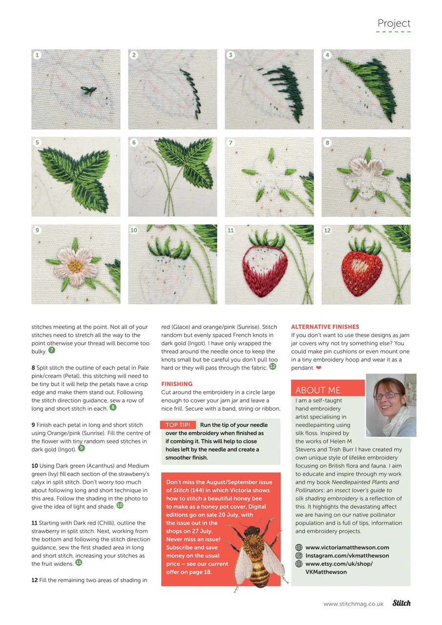 Stitch magazine Preview Pages