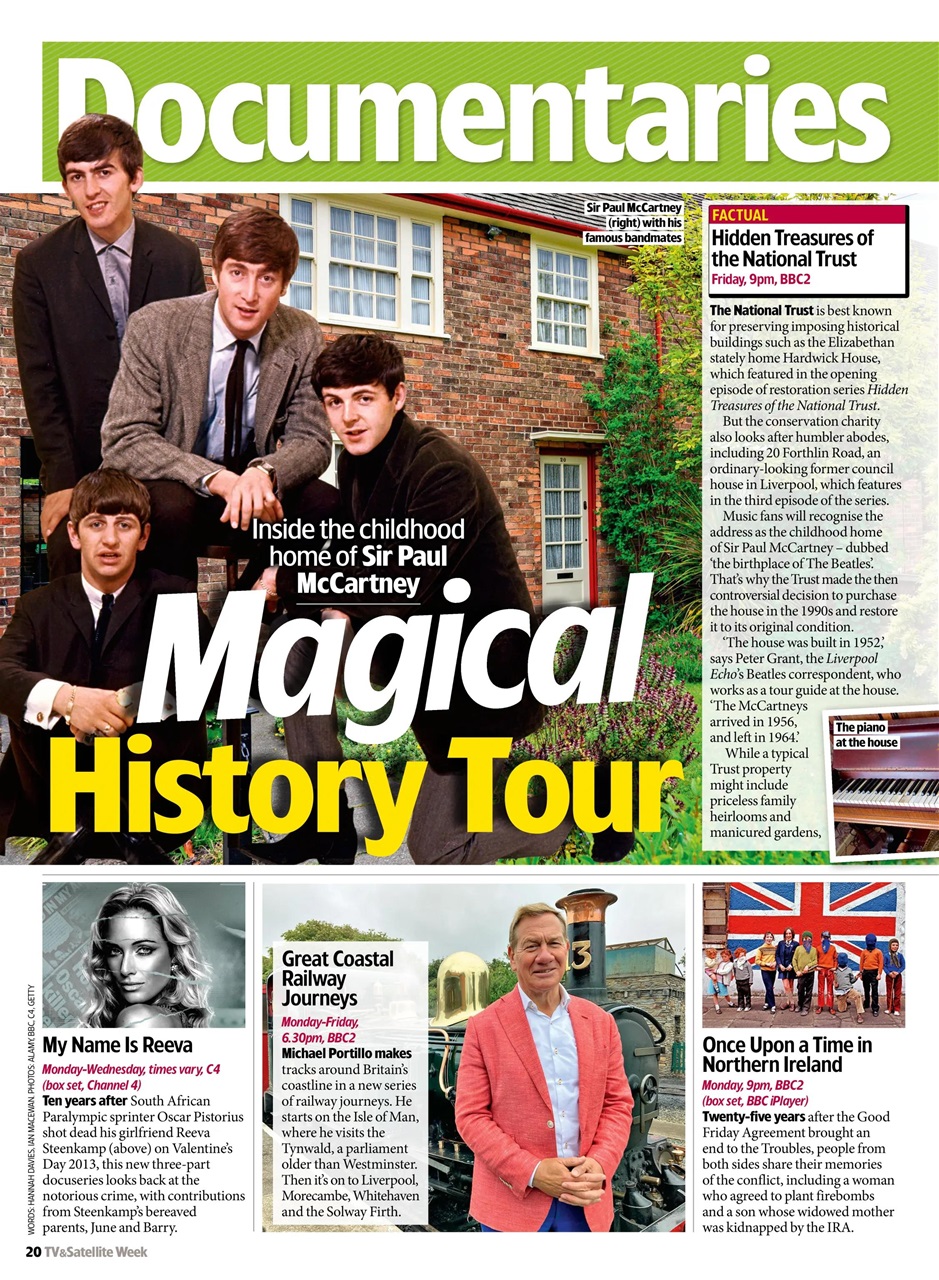 TV & Satellite Week Preview Pages