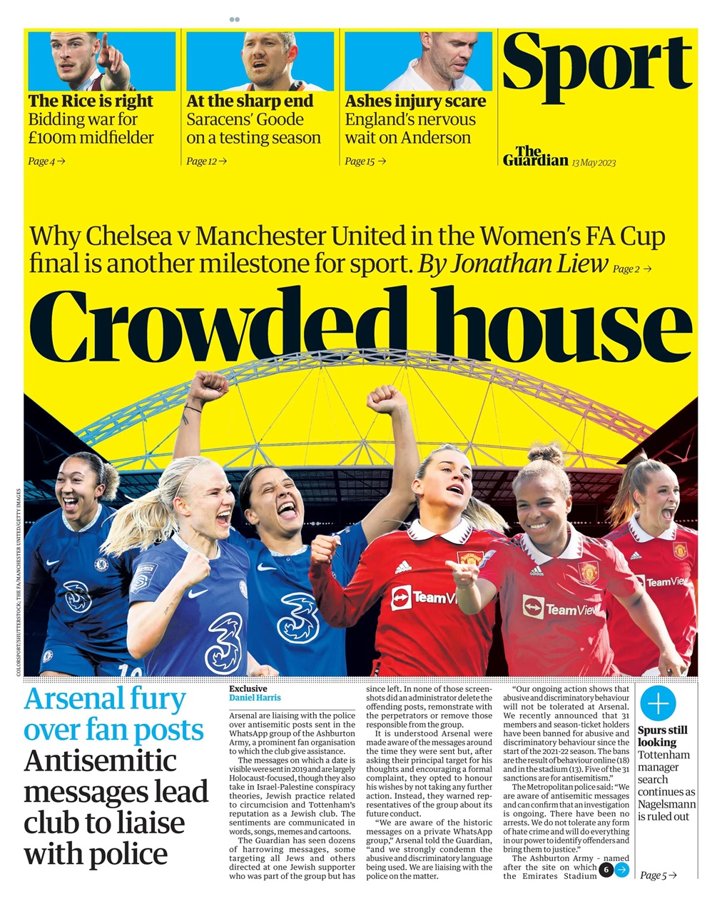 The Guardian Newspaper Preview Pages