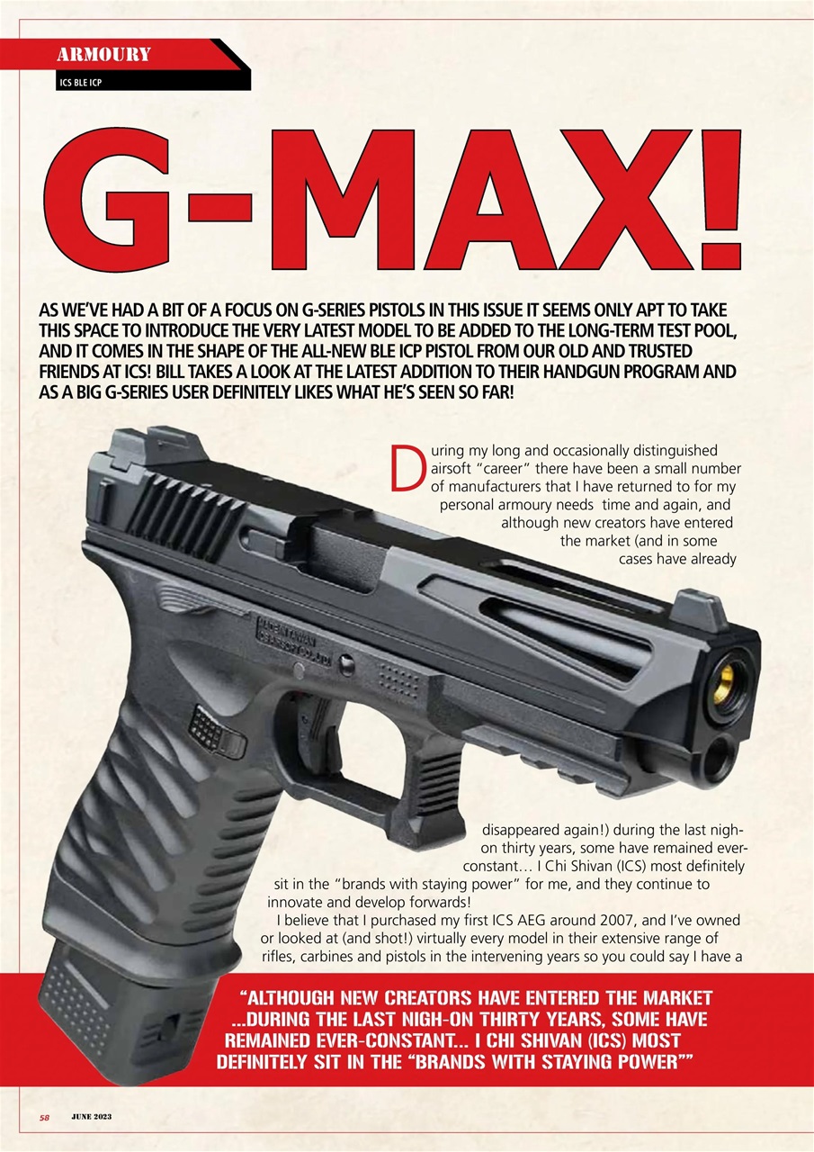 Airsoft Action Preview Pages