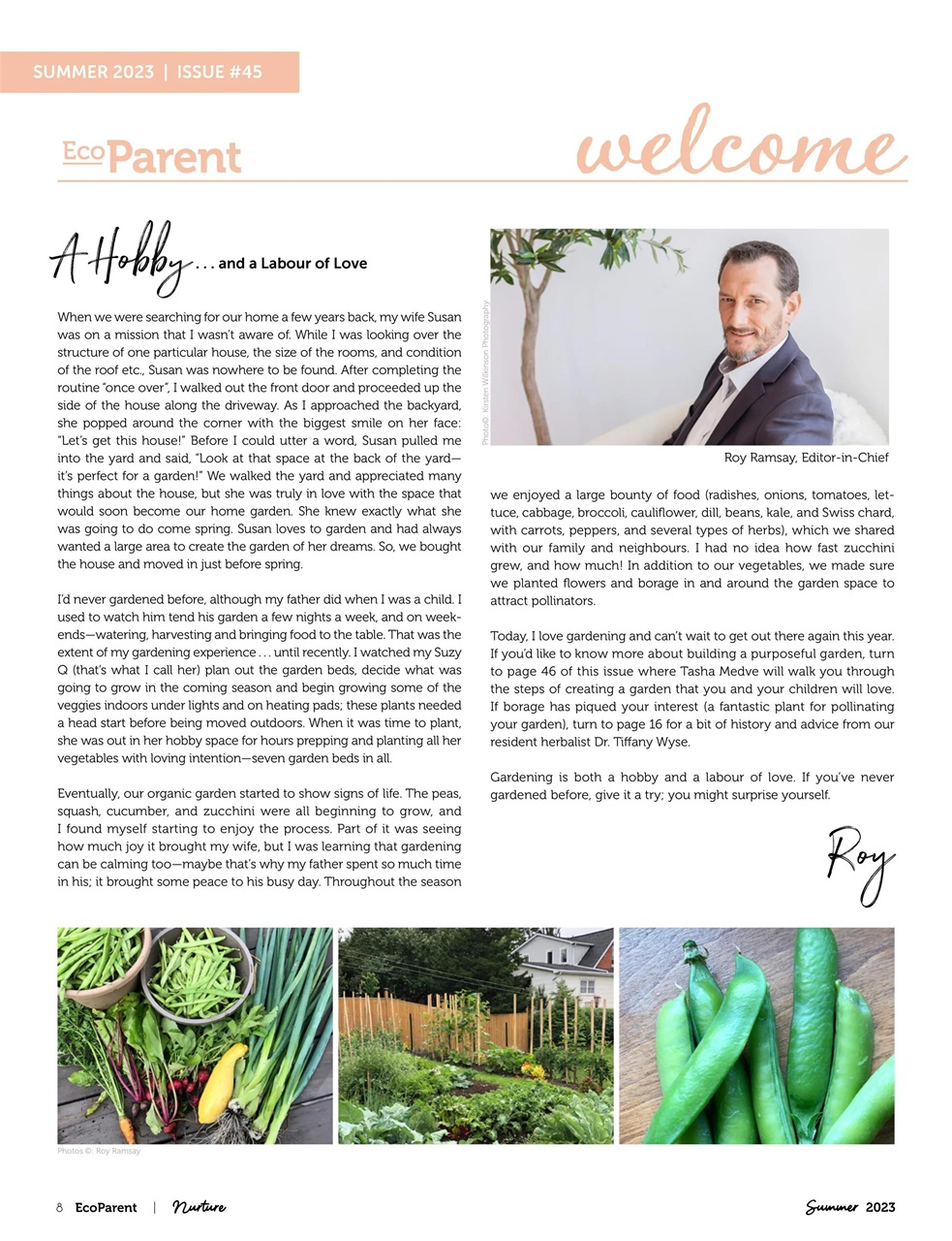 Ecoparent Magazine Preview Pages