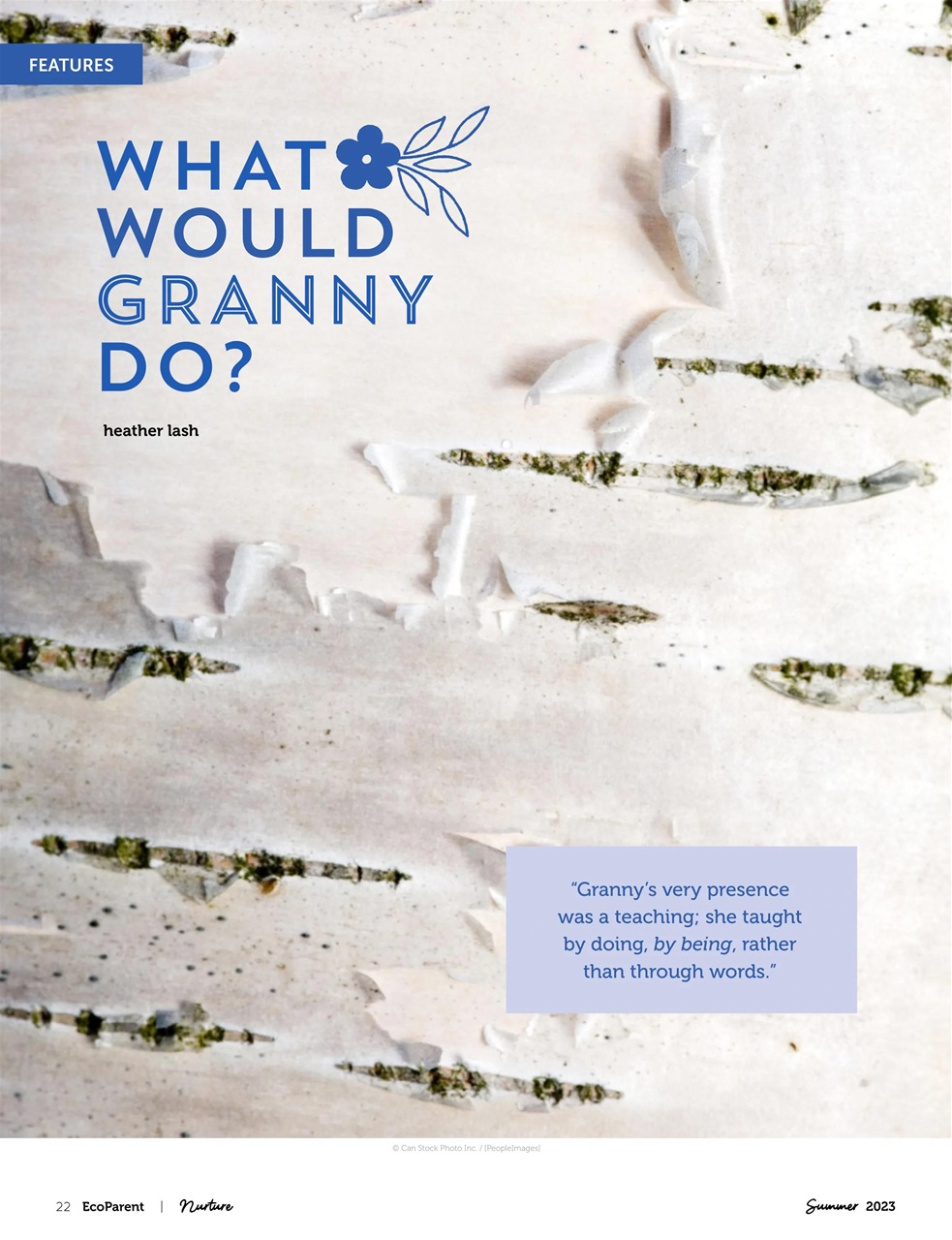 Ecoparent Magazine Preview Pages