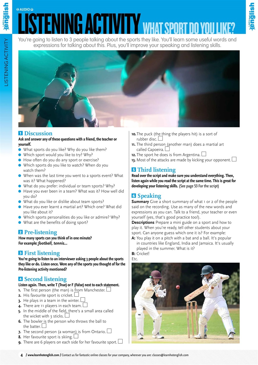 Learn Hot English Preview Pages
