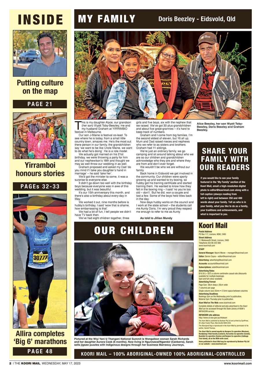 Koori Mail Preview Pages