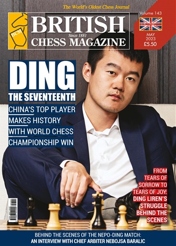 British Chess Magazine issue May 2023