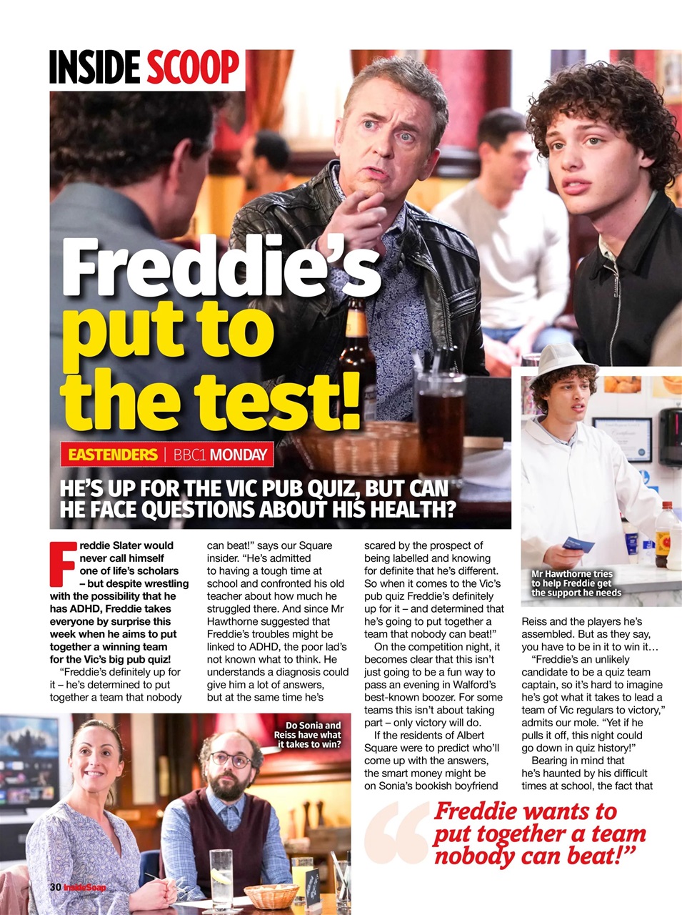 Inside Soap Preview Pages