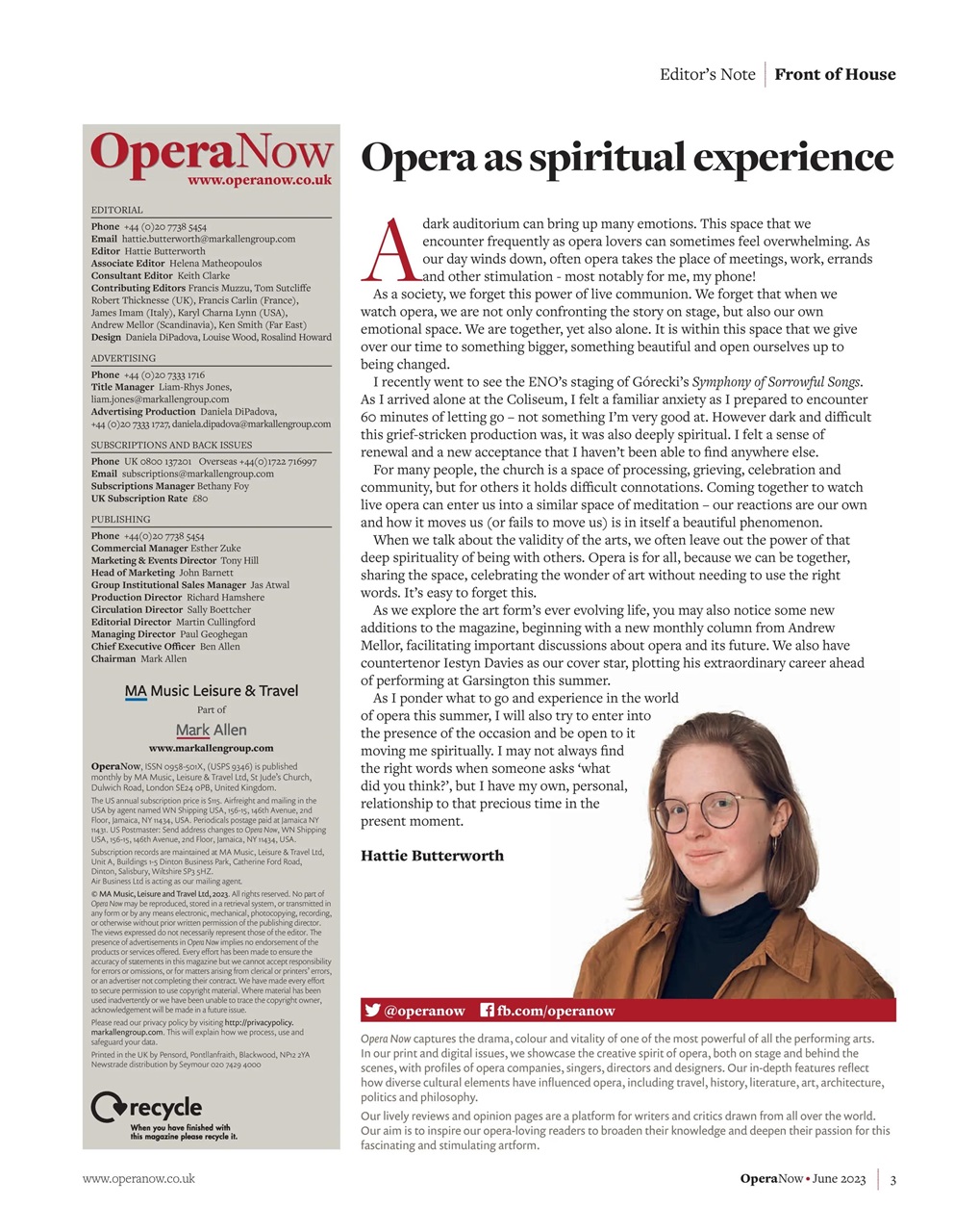 Opera Now Preview Pages