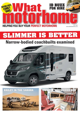 What Motorhome magazine issue Slimmer is better - July 2023