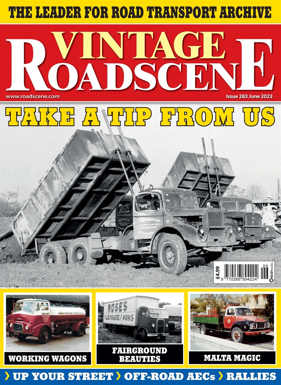 Vintage Roadscene Preview Pages