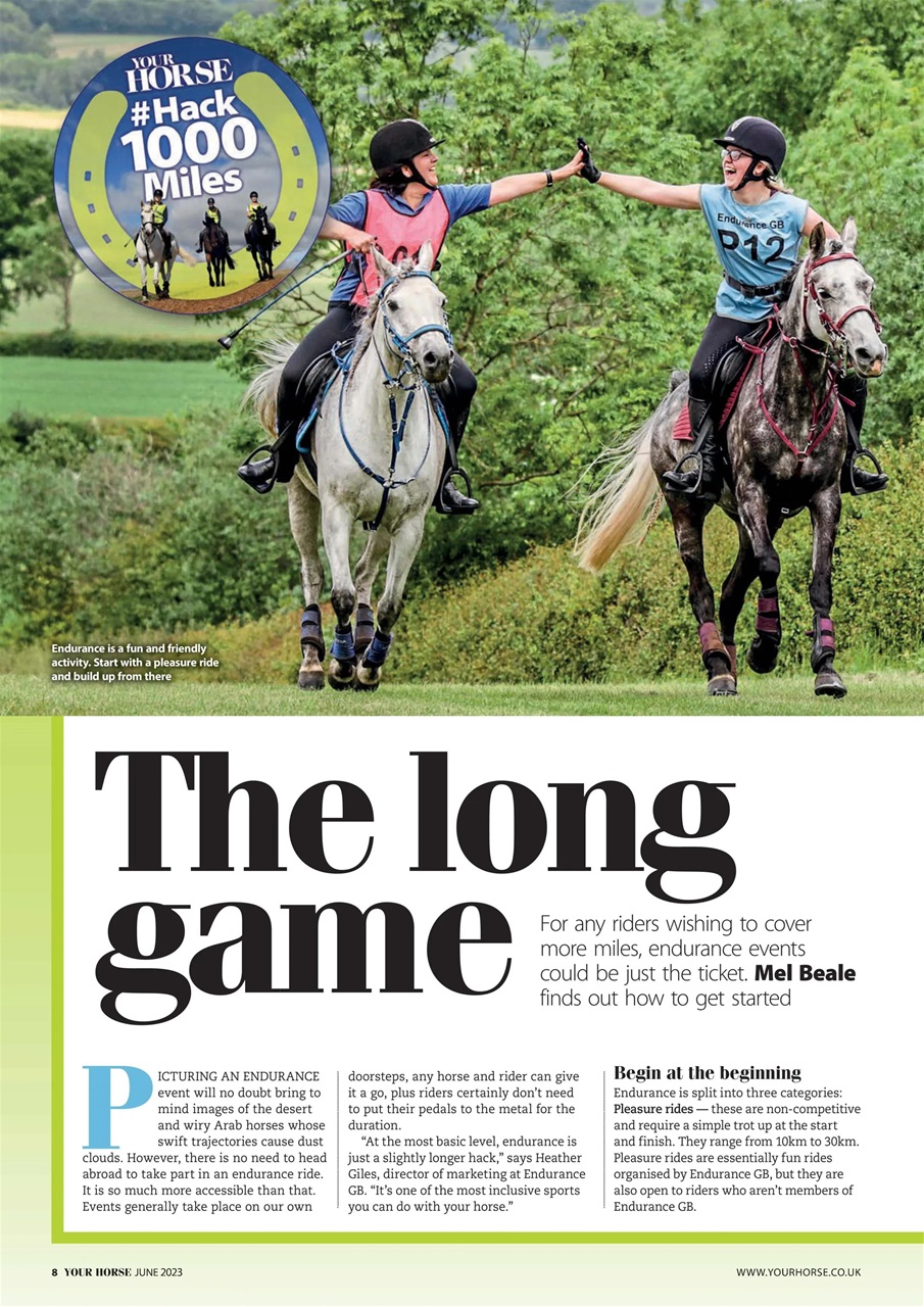 Your Horse Preview Pages