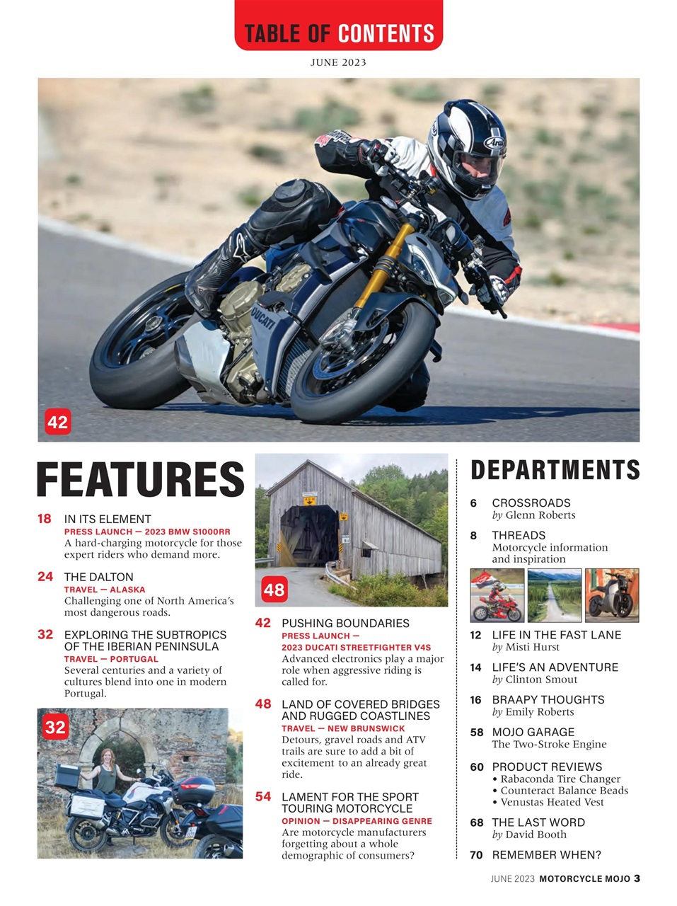 Motorcycle Mojo Preview Pages