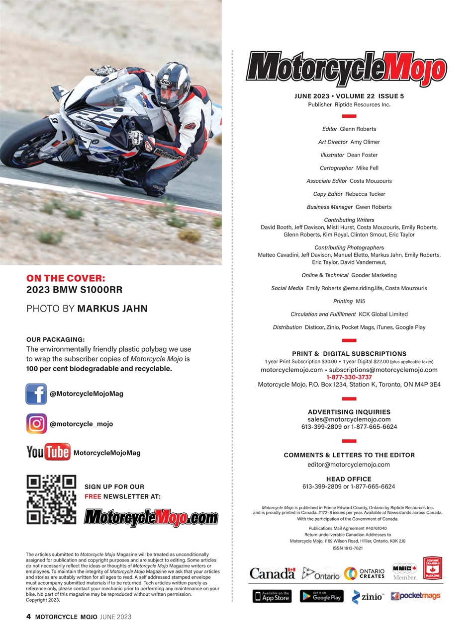 Motorcycle Mojo Preview Pages