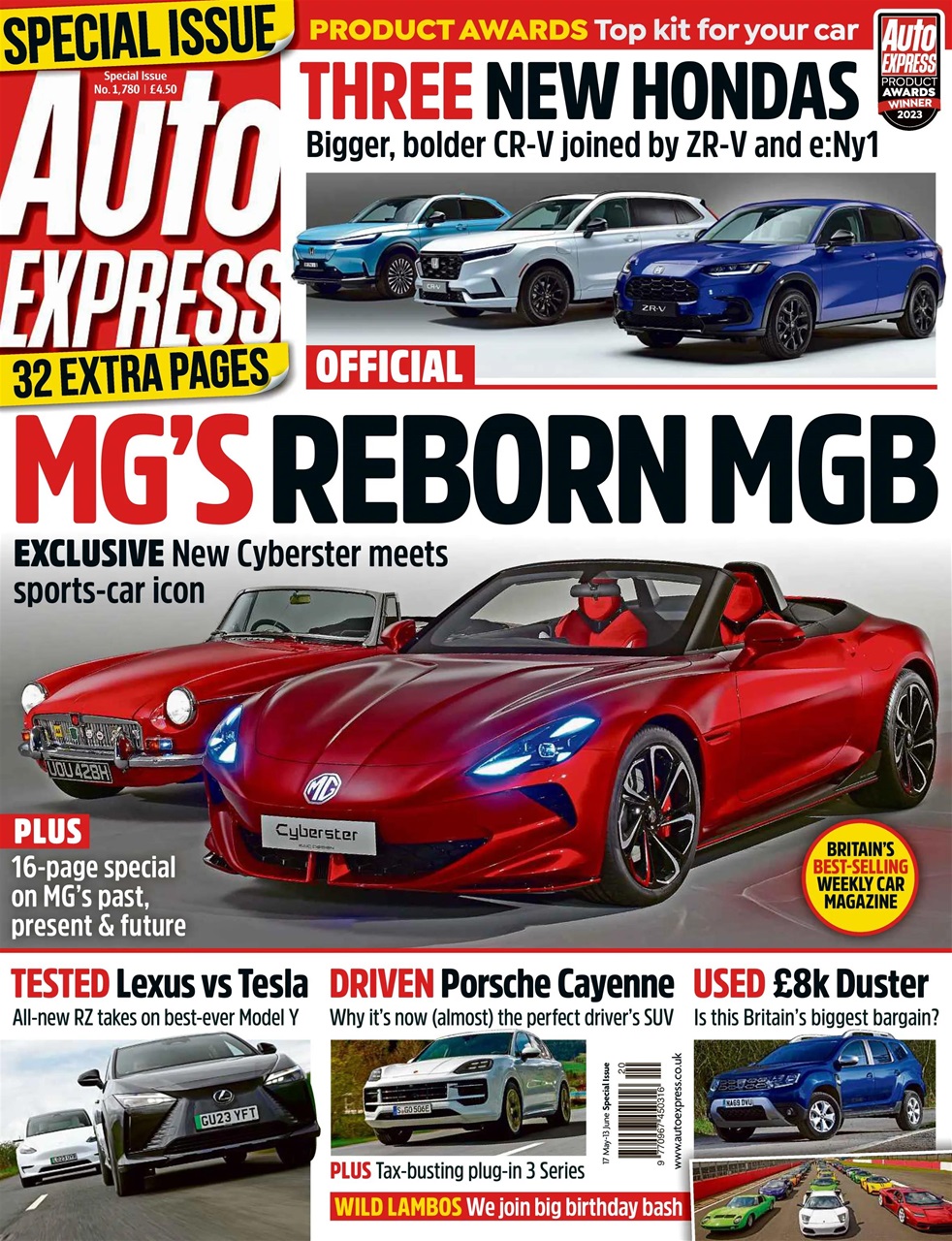 Auto Express Preview Pages