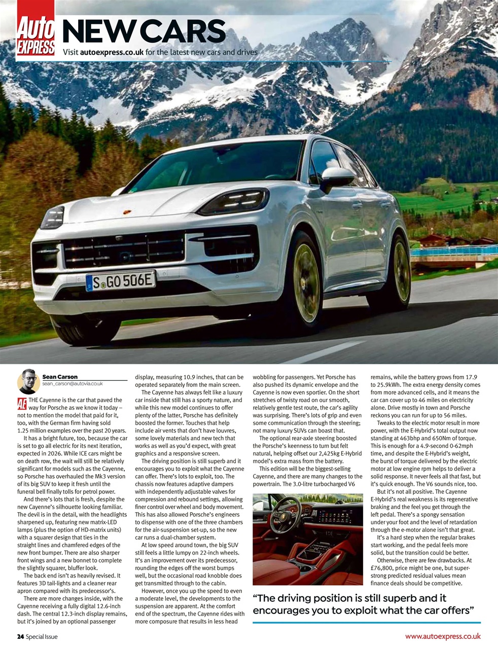 Auto Express Preview Pages