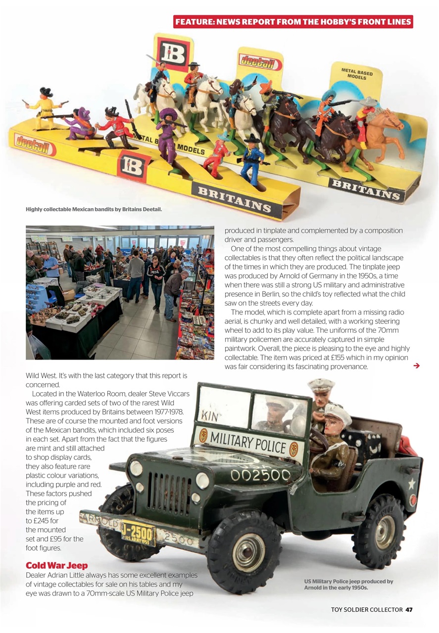 Toy Soldier Collector and Historical Figures Preview Pages