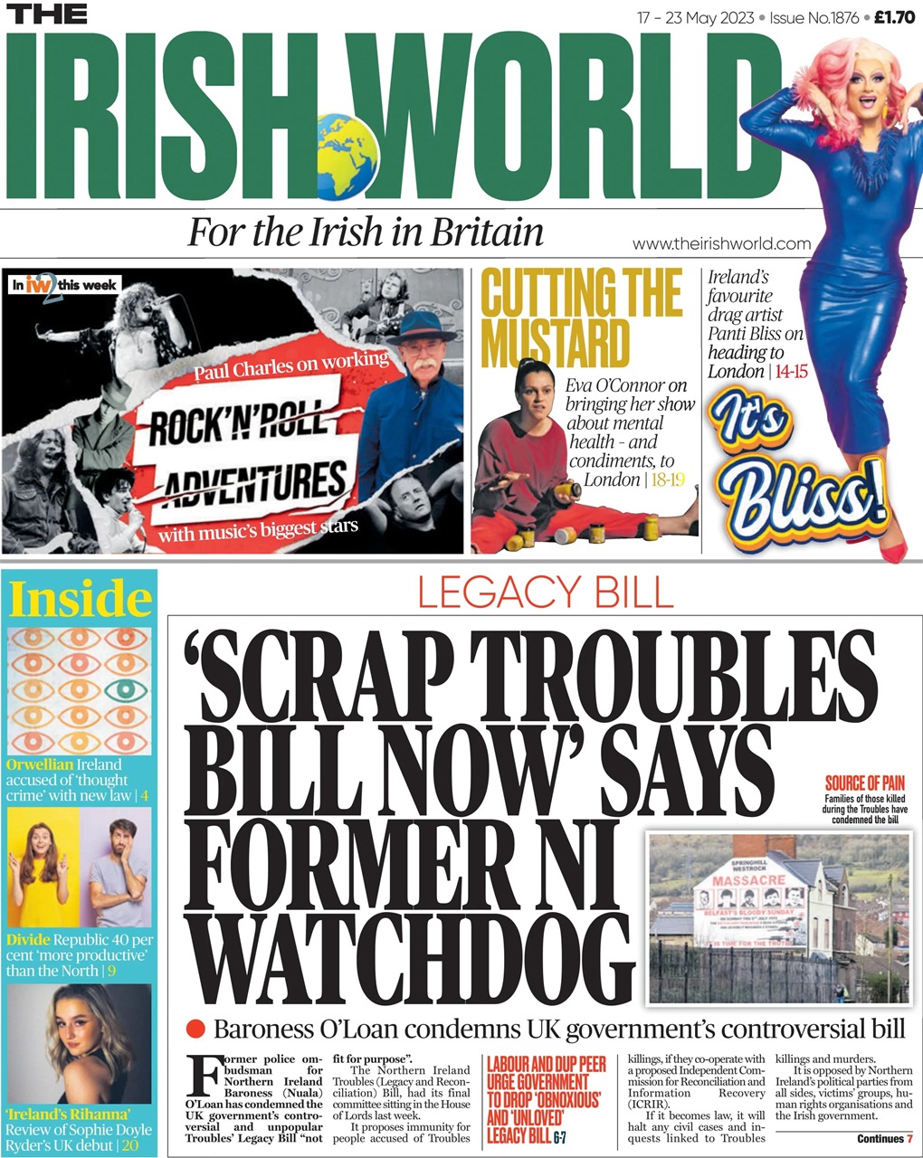 Irish World Preview Pages