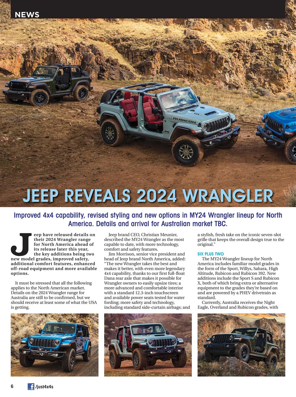 JUST 4X4S Preview Pages