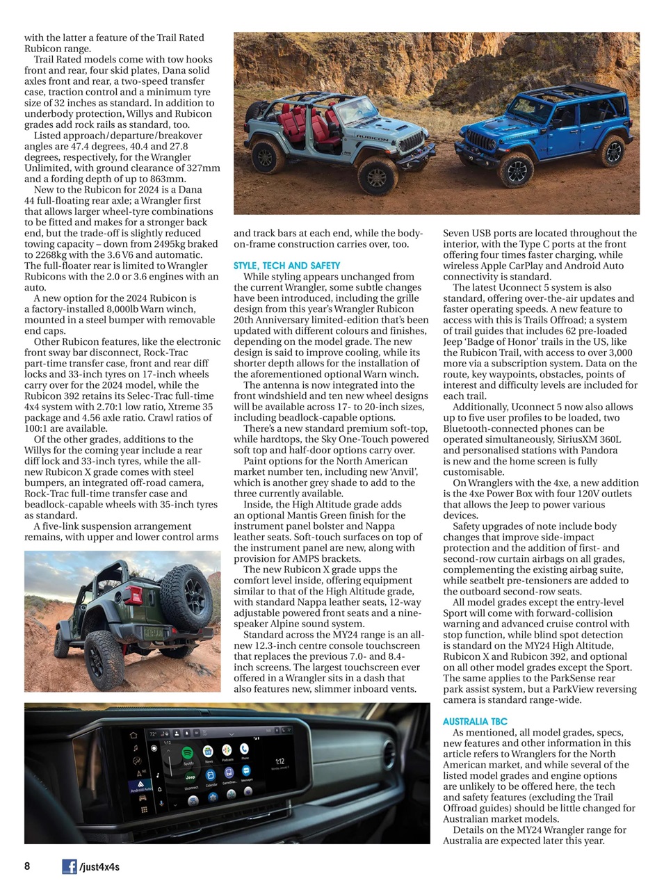 JUST 4X4S Preview Pages