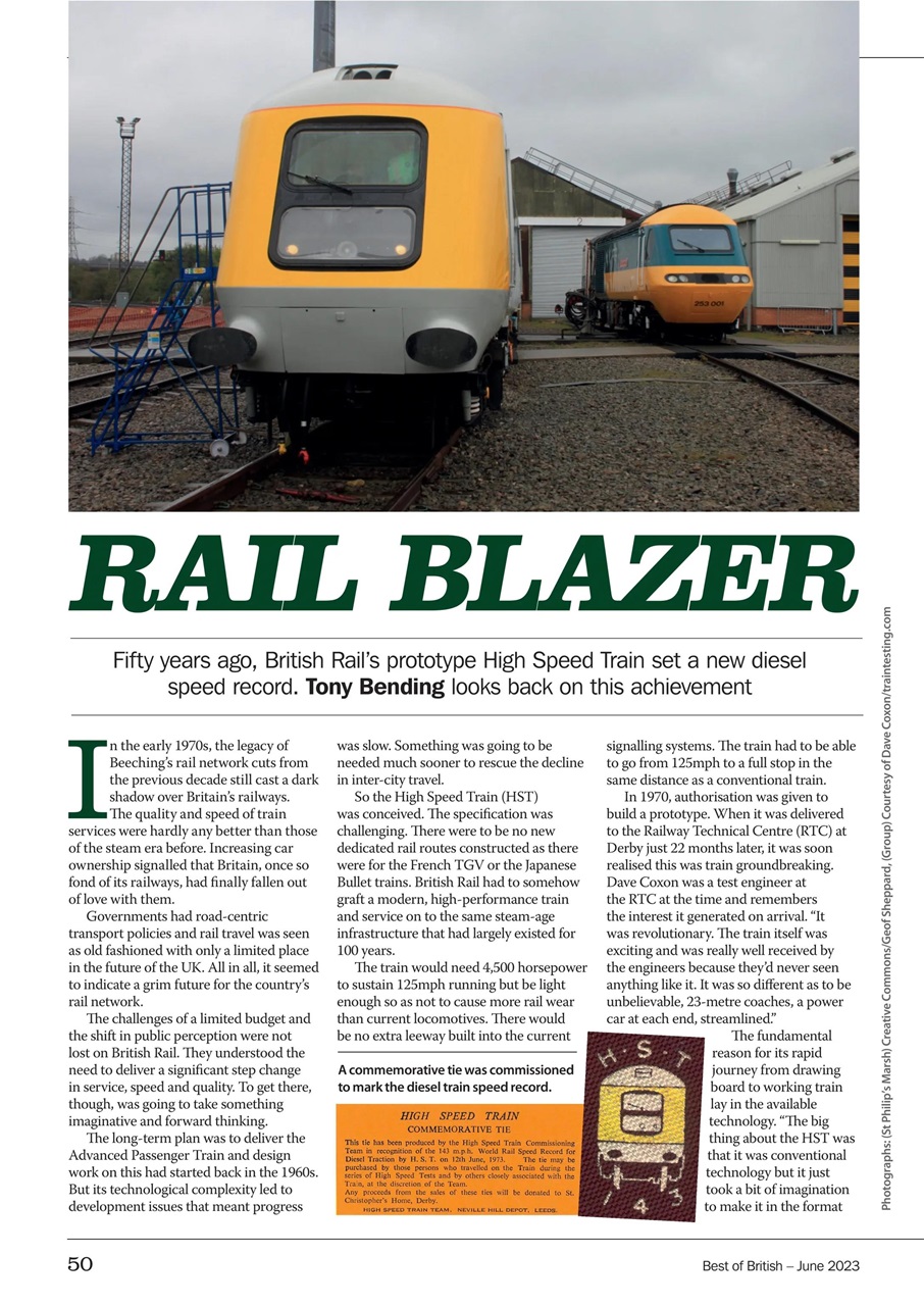 Best of British Preview Pages