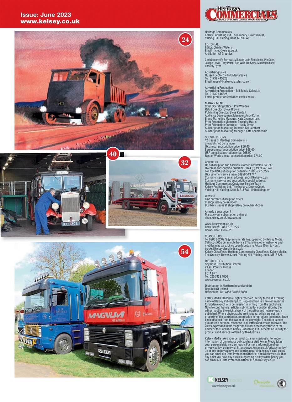 Heritage Commercials Magazine Preview Pages