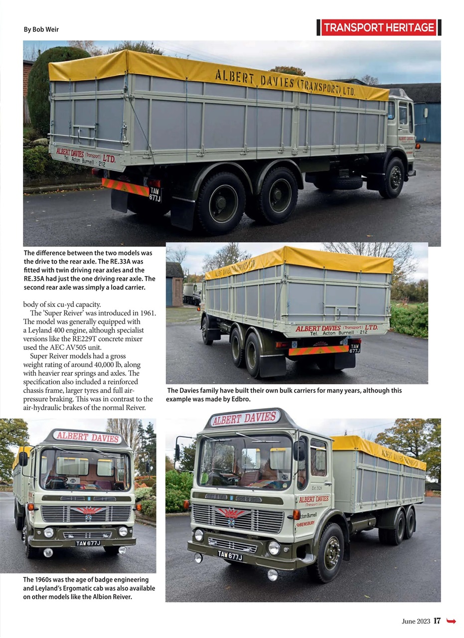 Heritage Commercials Magazine Preview Pages
