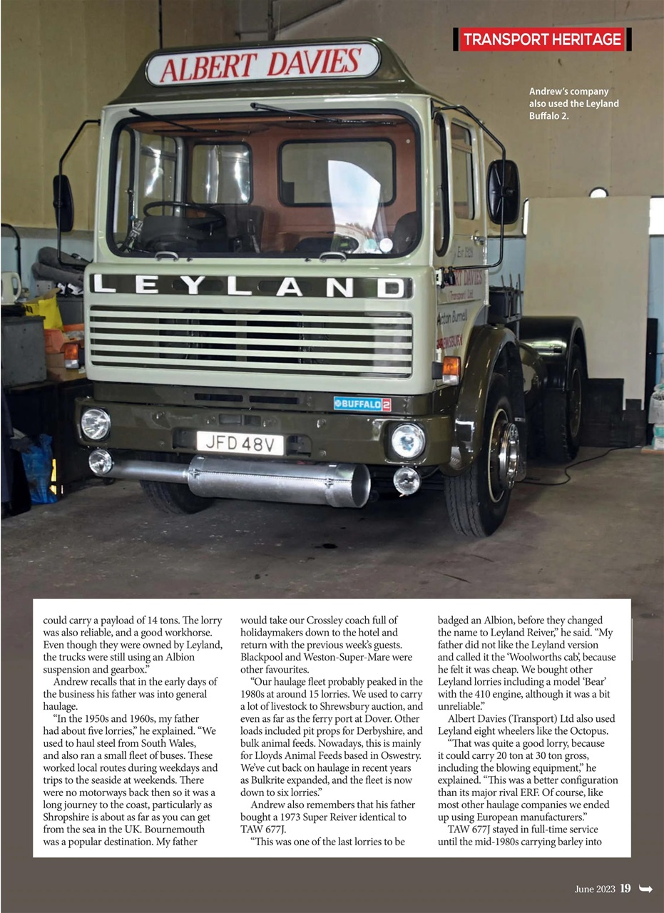 Heritage Commercials Magazine Preview Pages