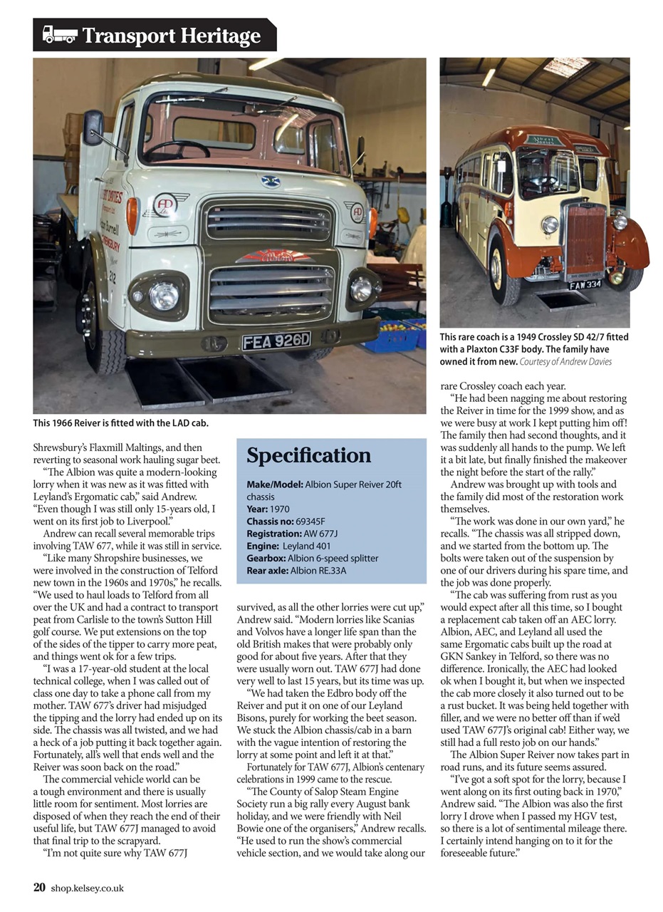 Heritage Commercials Magazine Preview Pages