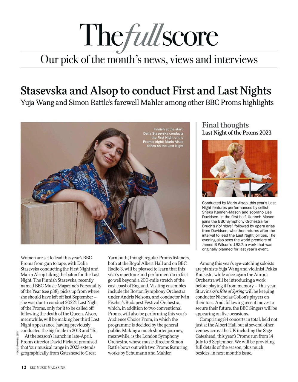 BBC Music Magazine Preview Pages