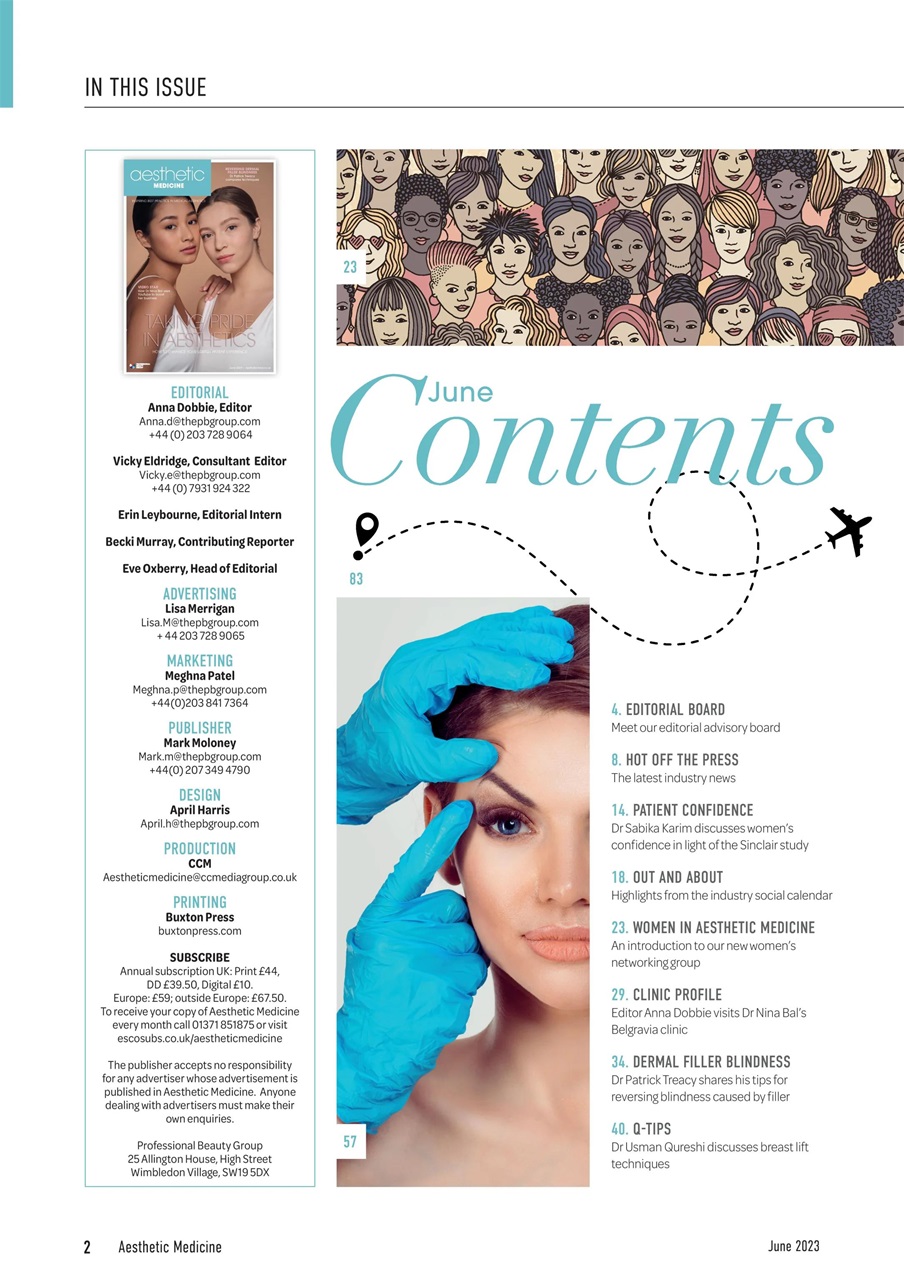 Aesthetic Medicine Preview Pages