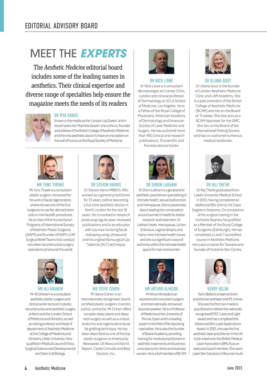 Aesthetic Medicine Preview Pages