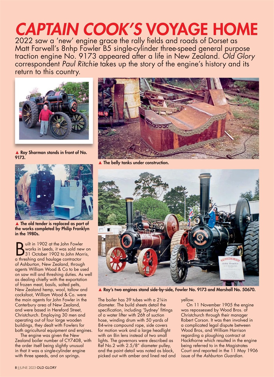 Old Glory Magazine Preview Pages