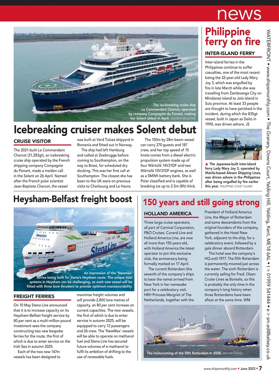 Ships Monthly Preview Pages