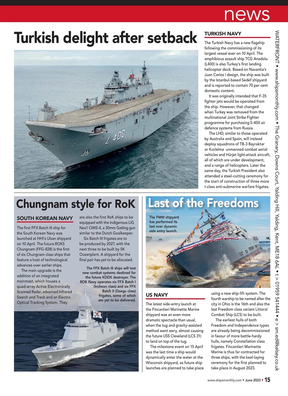 Ships Monthly Preview Pages