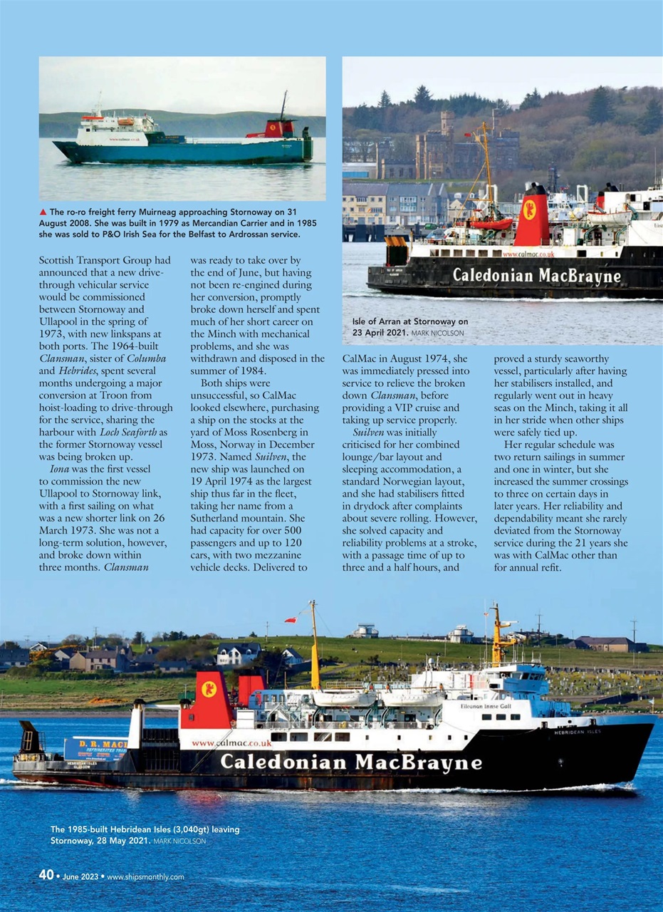 Ships Monthly Preview Pages