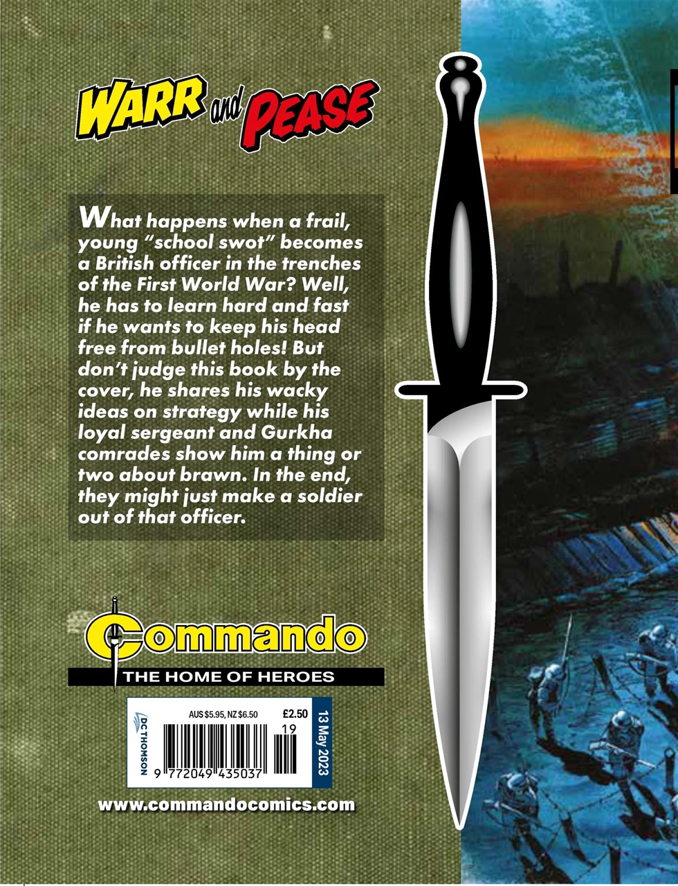 Commando Preview Pages