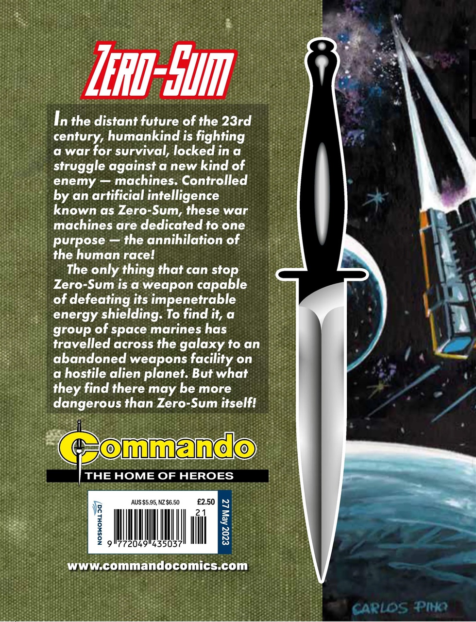 Commando Preview Pages