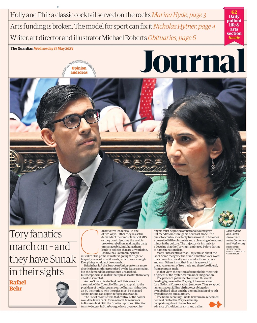 The Guardian Newspaper Preview Pages