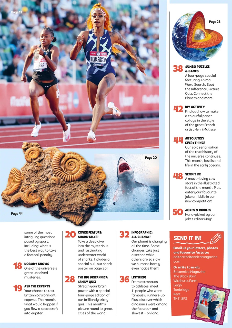 What on Earth! Magazine Preview Pages