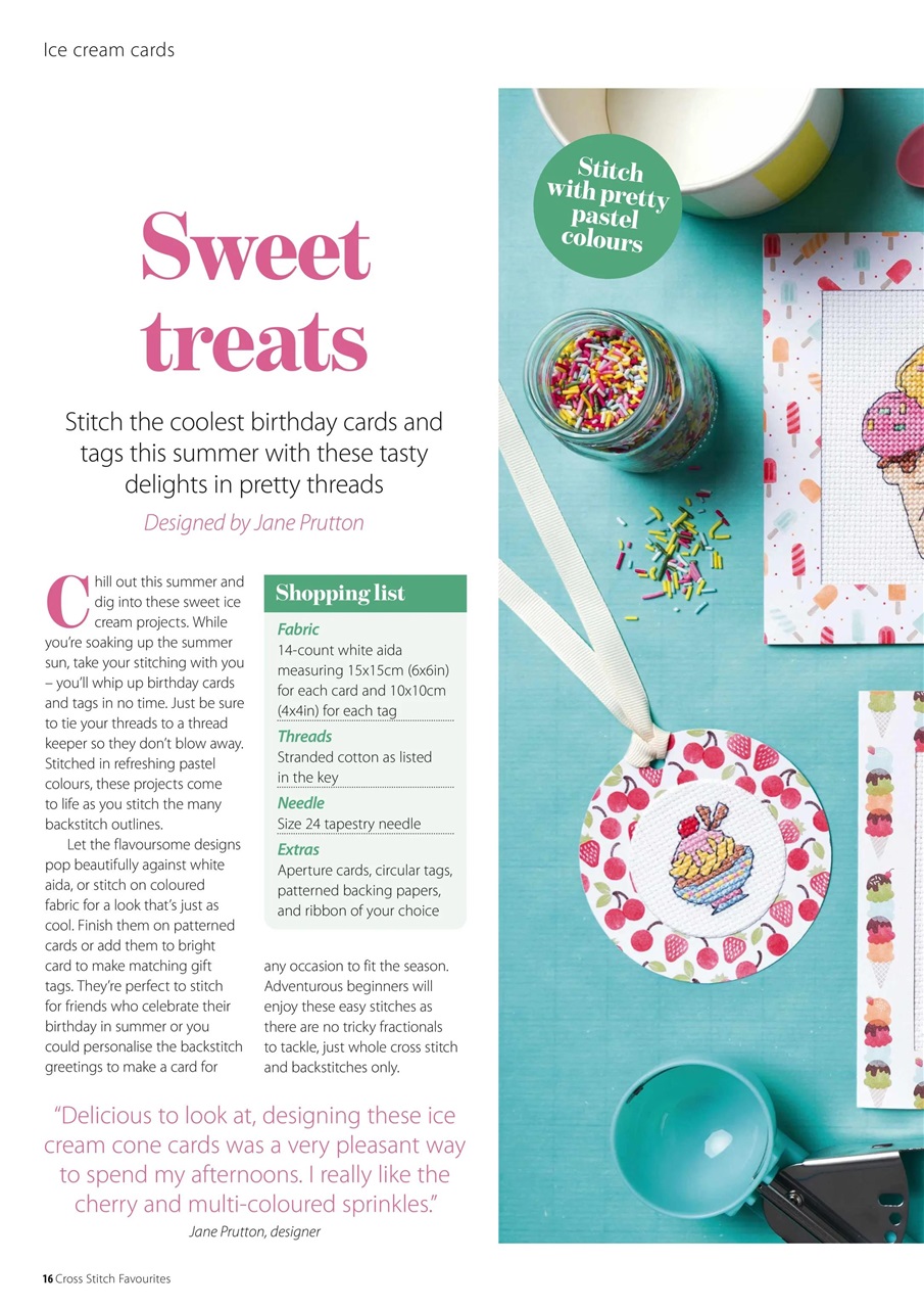 Cross Stitch Favourites Preview Pages