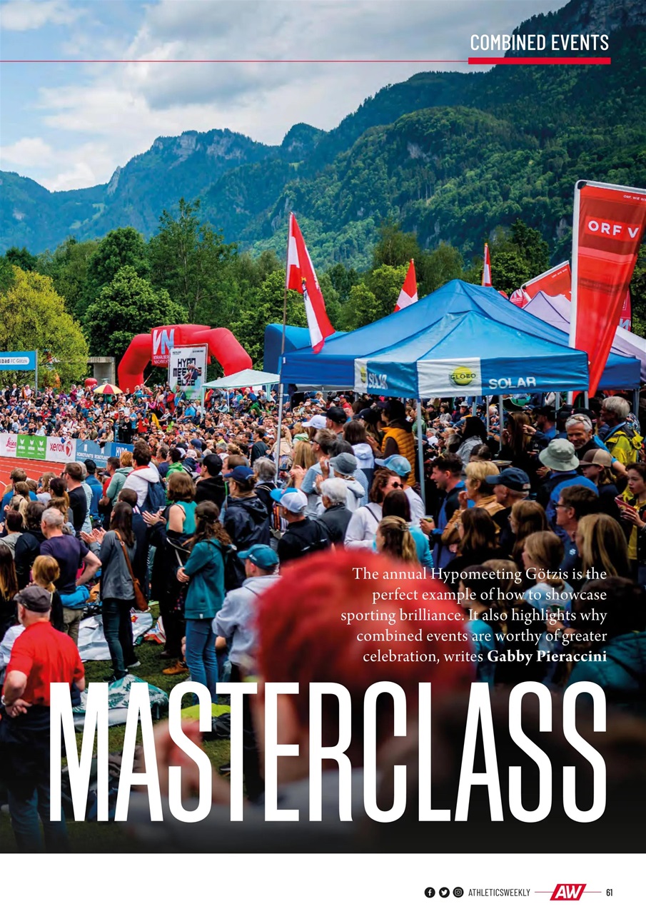 AW – Athletics Weekly Magazine Preview Pages